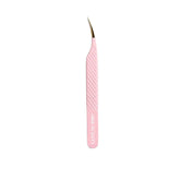 BP-01  Baby Pink FIBER TIP Classic Isolation Tweezers seerbeauty